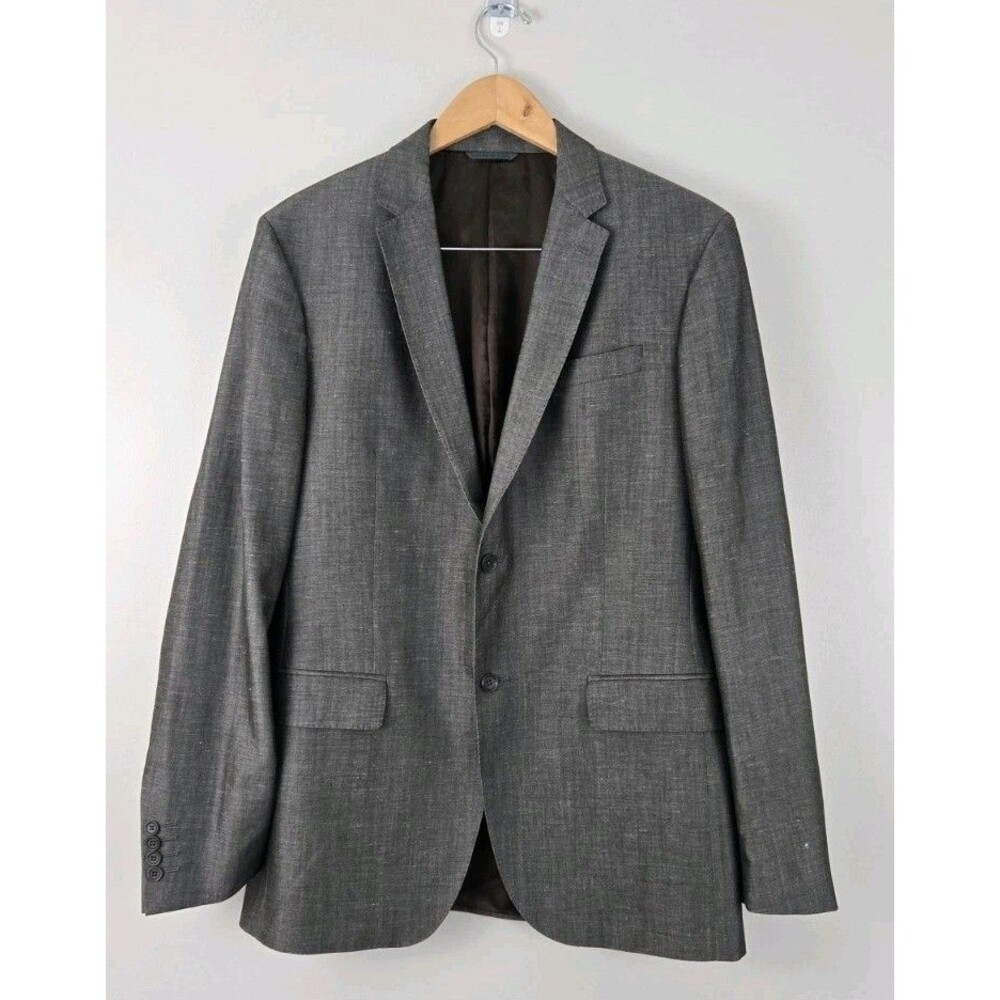 John Varvatos Men's Blazer Wool/Linen Blend